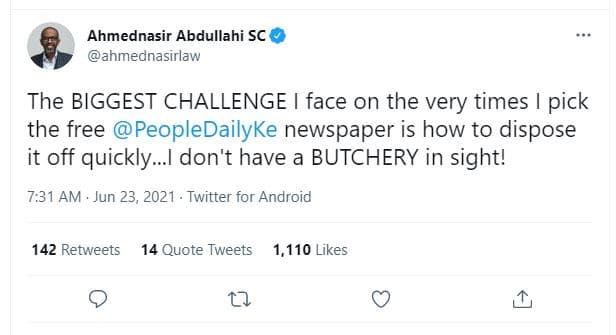 Ahmednasir abdullahi sc ahmednasirlaw the biggest challenge face on the very tim