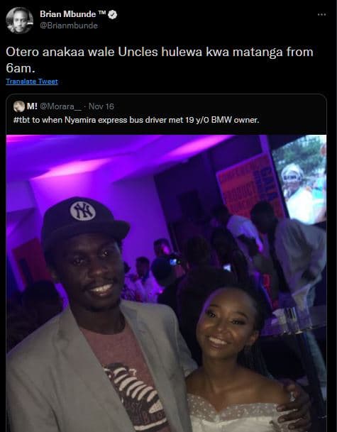 Brian mbunde brienmbunde otero anakaa wale uncles hulewa kwa matanga from 6am .