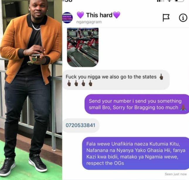 This hard ngangagram f fuck you nigga we also g0 to the states send your number