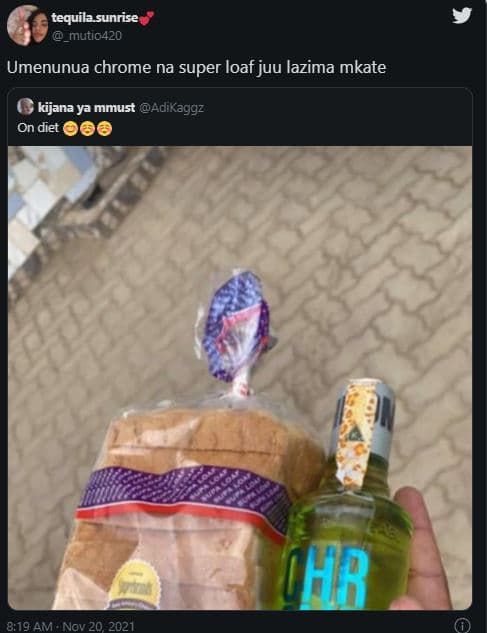 Tequila sunrise _mutio4zo umenunua chrome na super loaf juu lazima mkate käjana