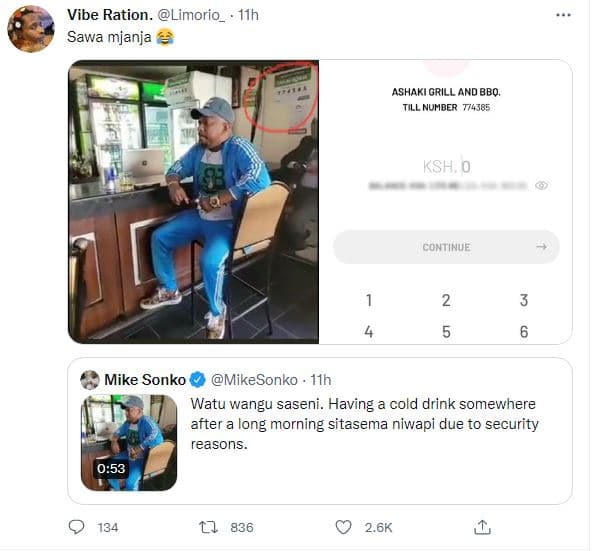 Vibe ration. limorio_ iih sawa mjanja ashakigrill andbbq. iill nuhber 4s ksh 0 c