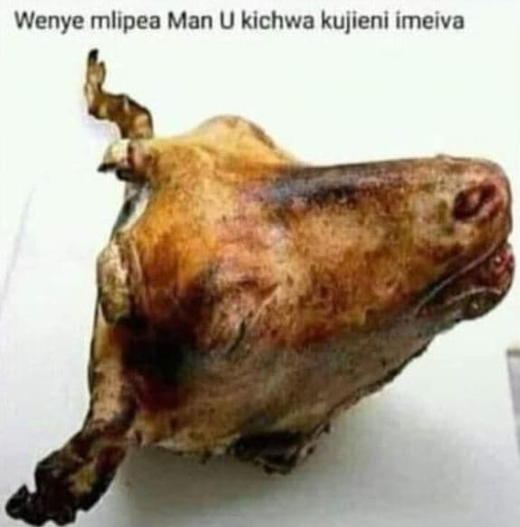 Wenye mlipea man u kichwa kujieni imeiva