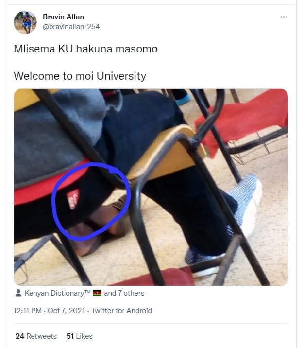 Bravin allan bravinallan_254 mlisema ku hakuna masomo welcome to moi university