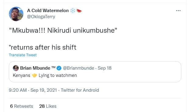 A cold watermelon okiogaterry mkubwal!! nikirudi unikumbushe returns after his s