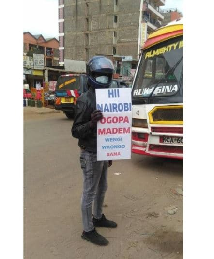 Fi run sina nairobi ogopa madem wengi acayoc waongo sana