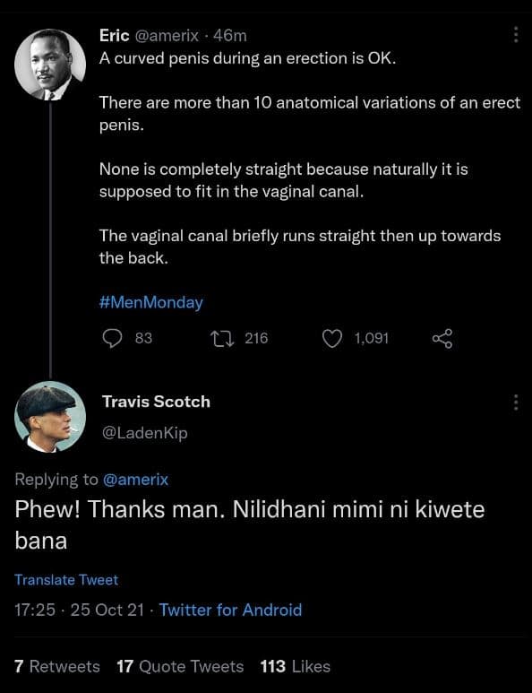 Eric amerix 46m a curved penis during an erection is ok. there are more than 10