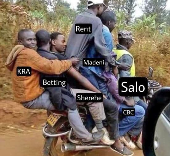 Rent madeni kra betting salo sherehe cbc