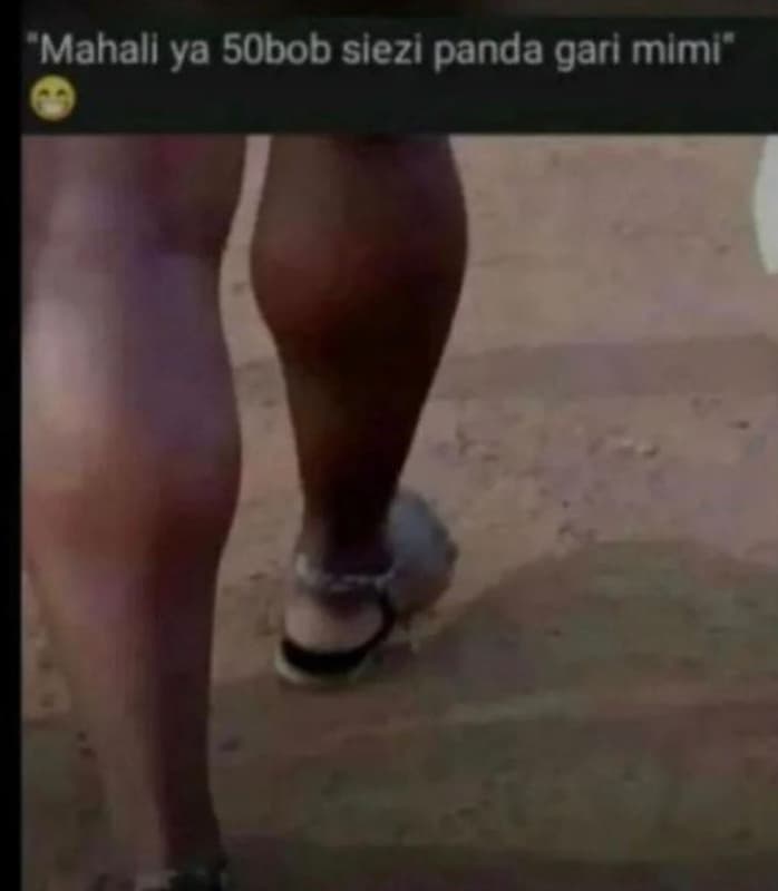 Mahall ya sobob siezi panda gari mimi