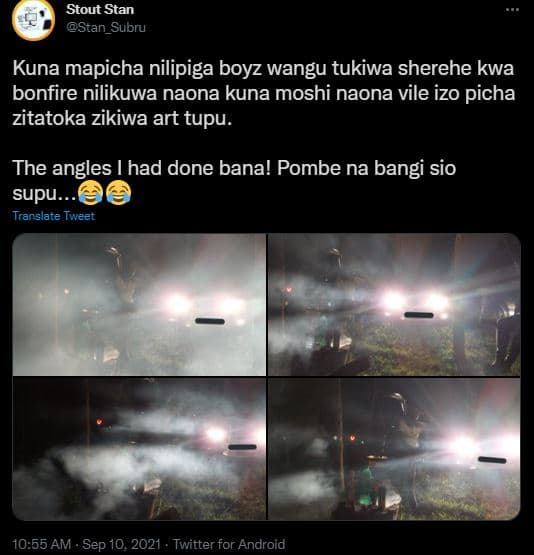 Stout stan stan_subru kuna mapicha nilipiga boyz wangu tukiwa sherehe kwa bonfir