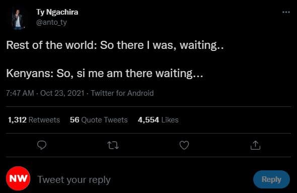 Ty ngachira anto_ty rest of the world so there was, waiting. kenyans so, si me a