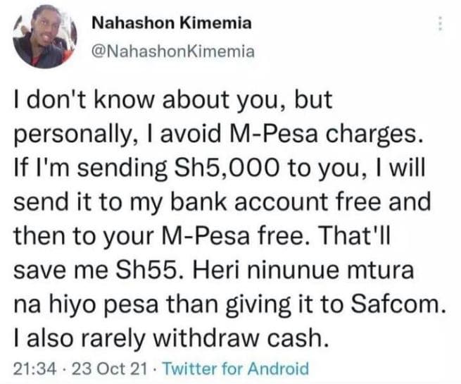 Nahashon kimemia nahashonkimemia 1 don't know about you, but personally avoid mp