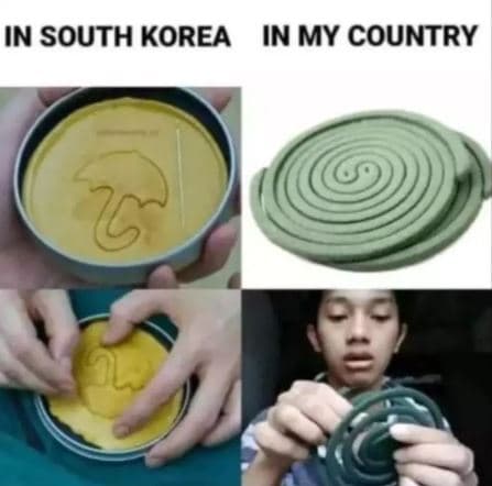 In south korea in my country