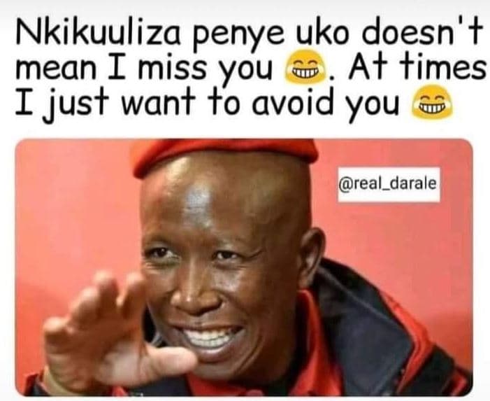 Nkikuuliza penye uko doesn' mean i miss you at times i just want 0 avoid you rea