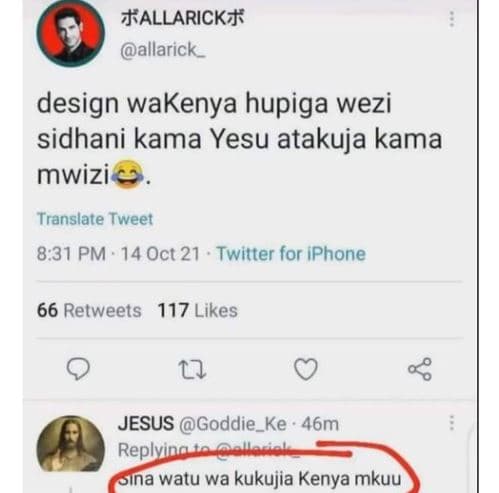Zallarick allarick _ design wakenya hupiga wezi sidhani kama yesu atakuja kama m