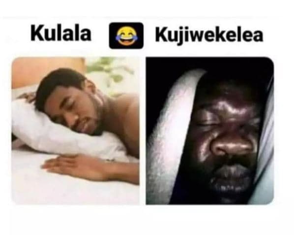 Kulala kujiwekelea