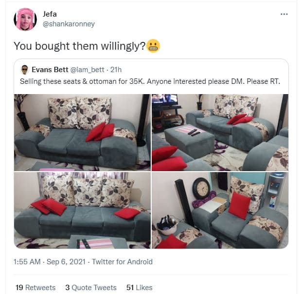 Jefa shankaronney you bought them willingly? evans bett iam_bett . 21h selling t