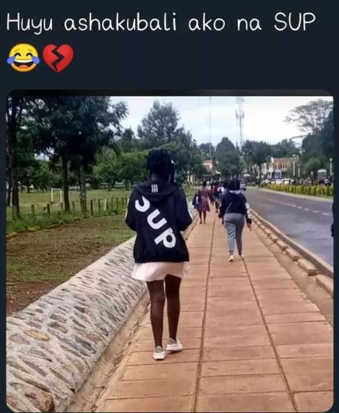 Huyu ashakubali ako na sup