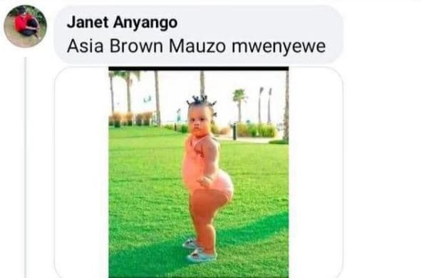 Janet anyango asia brown mauzo mwenyewe