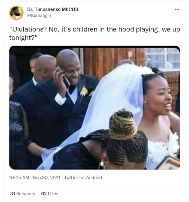 Dr. timoshenko mbchb kianangih ululations? no, it's children in the hood playing