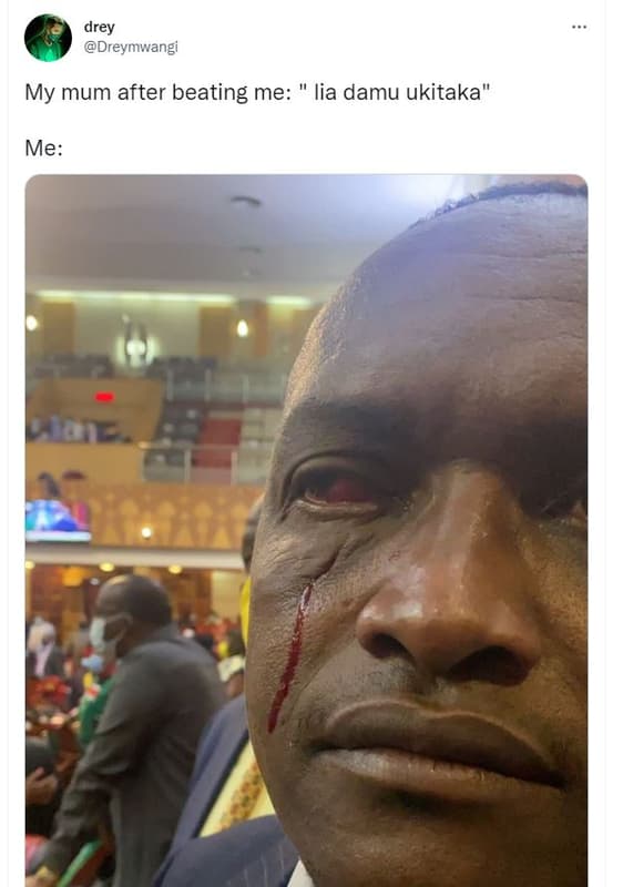 Drey dreymwangi my mum after beating me iia damu ukitaka me