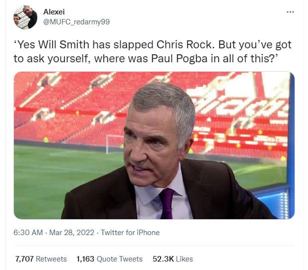 Alexei mufc_redarmygg 'yes will smith has slapped chris rock. but you've got to