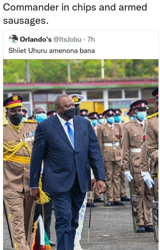 Commander in chips and armed sausages. orlando's itsjobu 7h shiiet uhuru amenona
