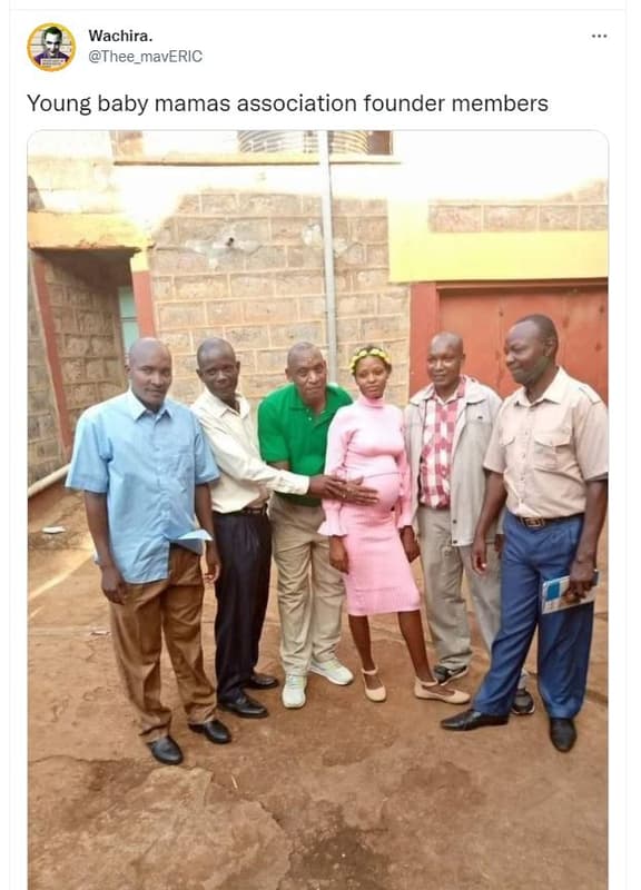 Wachira. thee_maveric young baby mamas association founder members