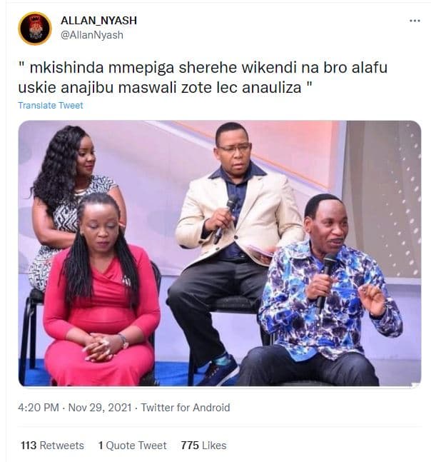 Allan_nyash allannyash mkishinda mmepiga sherehe wikendi na bro alafu uskie anaj