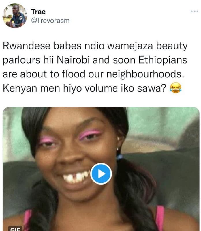 Trae trevorasm rwandese babes ndio wamejaza beauty parlours hii nairobi and soon