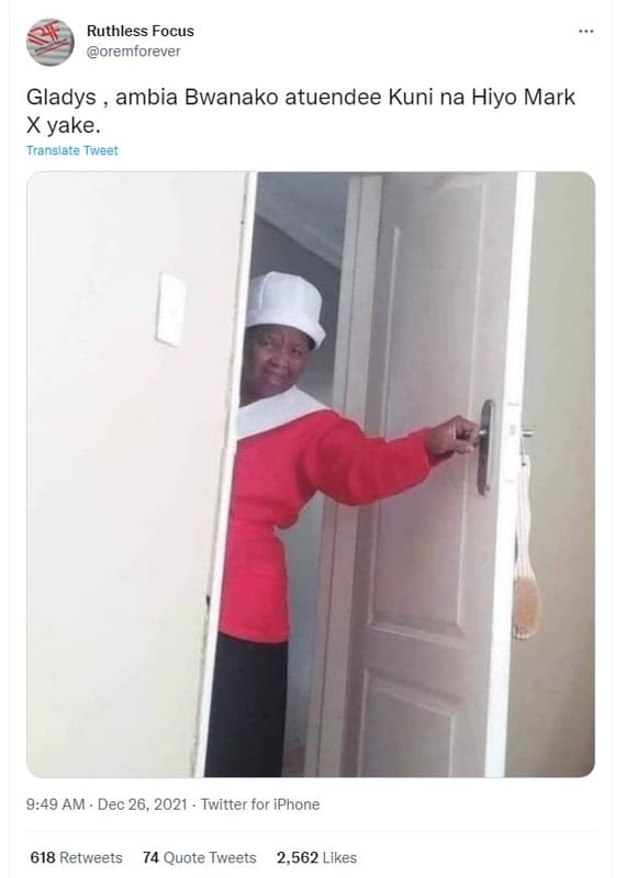 Ruthless focus oremforever gladys ambia bwanako atuendee kuni na hiyo mark x yak