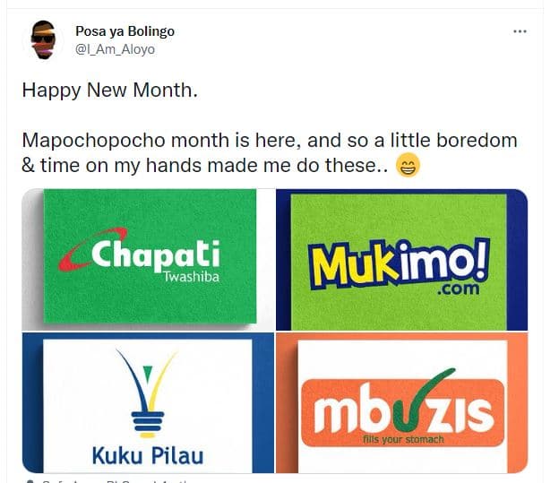 Posa ya bolingo am_aloyo happy new month. mapochopocho month is here, and so a l