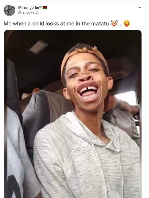 Mr rango_ke rangoke_2 me when a child looks at me in the matatu