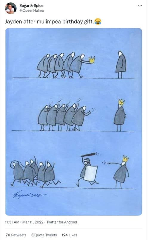 Sugar spice queenhalma jayden after mulimpea birthday gift. fsresc y 11.31 am ma