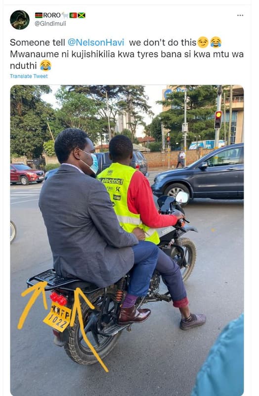 Roro gindimuli someone tell nelsonhavi we don't do this mwanaume ni kujishikilia