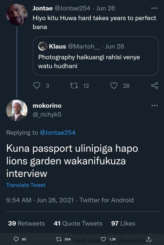 Jontae jontae254 jun 26 hiyo kitu huwa hard takes years to perfect bana klaus ma