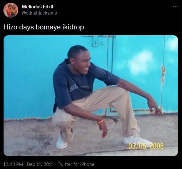 Meliodas edzil ednahjacksons hizo days bomaye ikidrop 12.43 pm dec 12, twitter f