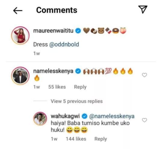 Comments maureenwaititu v8 dress oddnbold iw namelesskenya 1w 55 likes reply vie