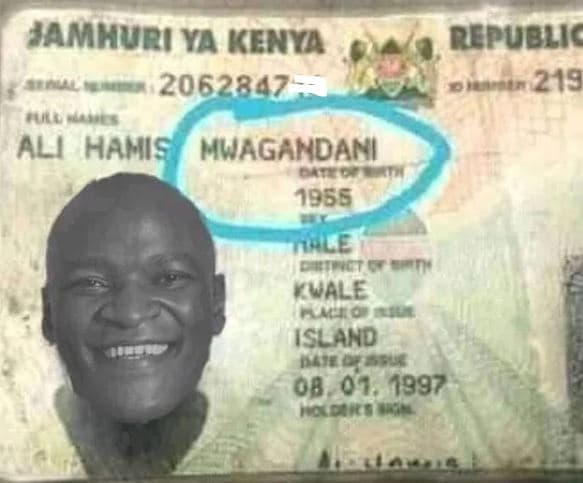 Jamhuri ya kenya 4e 'ull ali hahis hwagandani repuelic 219 le uct yvale mro isla