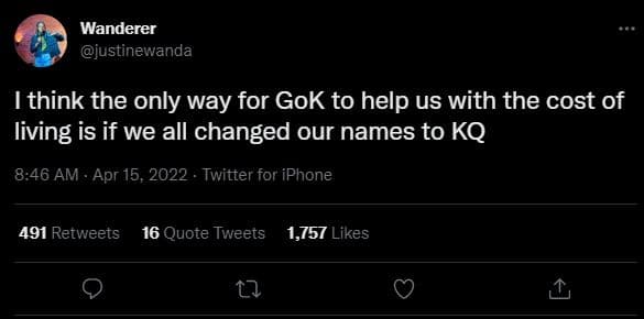 Wanderer justinewanda think the only way for gok to help us with the cost of liv