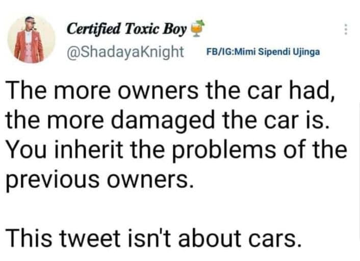 Certified toxic boy shadayaknight fbigmimi sipendi ujinga the more owners the ca