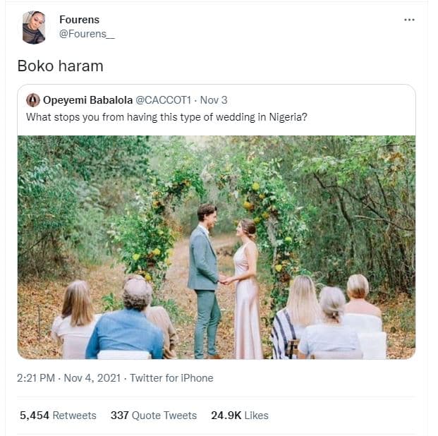 Fourens fourens boko haram opeyemi babalola caccoti nov 3 what stops you from ha