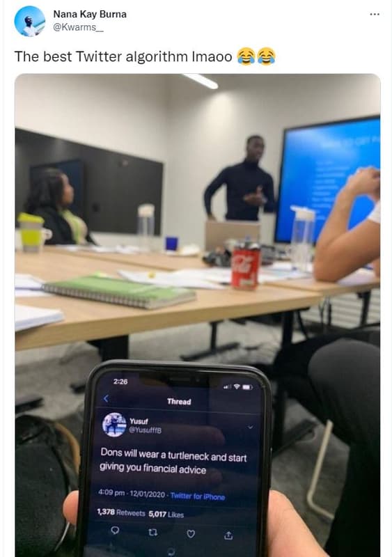 Nana kay burna kwarms the best twitter algorithm imaoo 226 throad yusuf yusutff8