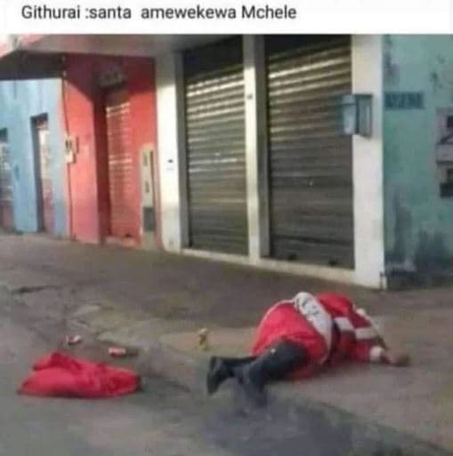 Githurai .santa amewekewa mchele