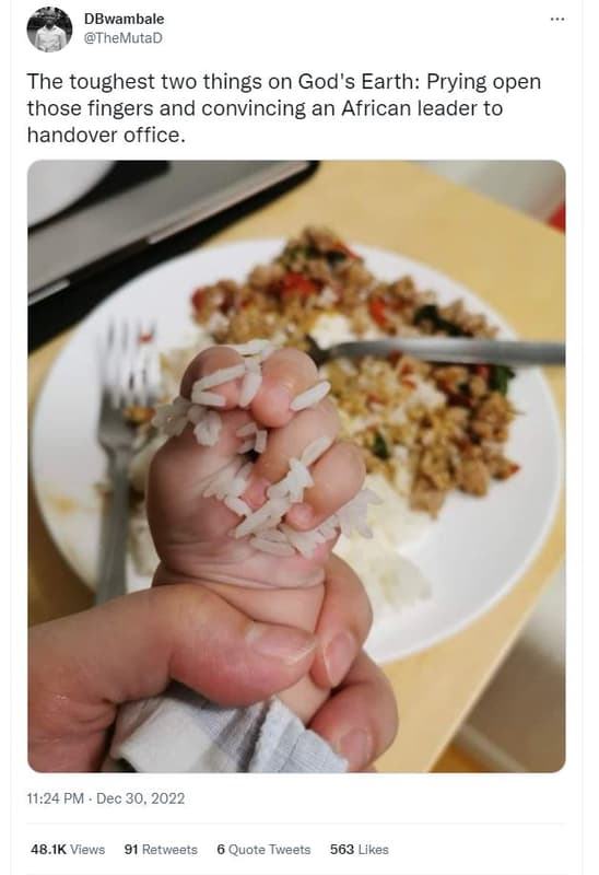 Dbwambale themutad the toughest two things on god's earth prying open those fing