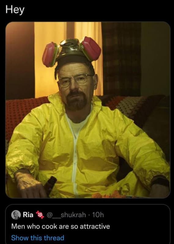 Ria shukrah 1oh men who cook are s0 attractive show this thread hey