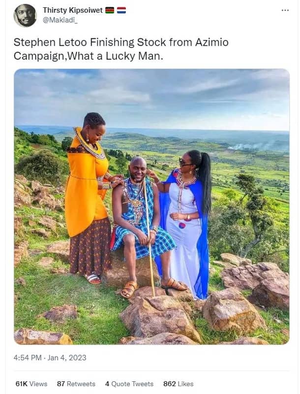 Thirsty kipsoiwet makiadi_ stephen letoo finishing stock from azimio campaign,wh