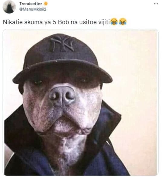 Trendsetter manumkisii2 nikatie skuma ya 5 bob na usitoe vijiti