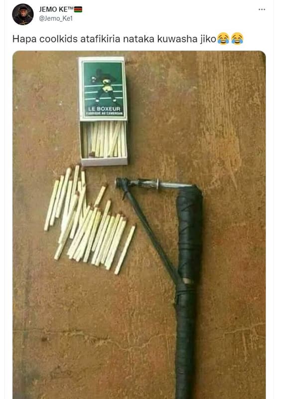 Jemo ketm jemo_kel hapa coolkids atafikiria nataka kuwasha jiko boreur