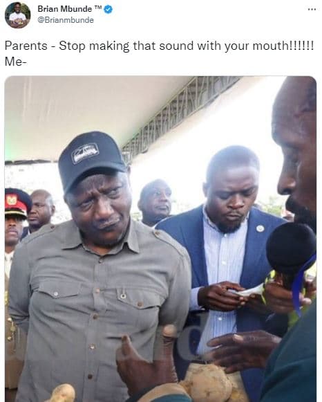 Brian mbunde brianmbunde parents stop making that sound with your mouthliiii! me