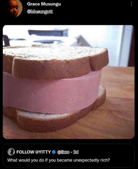 Grace musungu musungun follow yitty zo 2d what would you do if you became unexpe